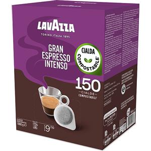 Lavazza Cialde Gran Espresso Intenso ESE 44mm - Tostatura Scura, Miscela Ricca e Morbida