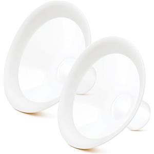 Medela Coppa per il Seno PersonalFit Flex, Più Latte e più Comfort Durante l'Estrazione, da Usare con Qualsiasi Tiralatte Medela, S, Bianco