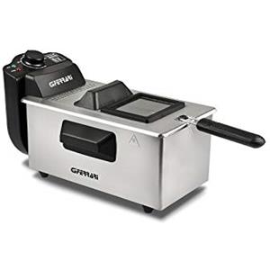 G3 Ferrari G10124 Pastella Friggitrice Inox Smontabile, 3 Lt, 2000W