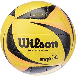 Wilson OPTX AVP VB Replica Mini, WTH10020XB Miniatura del Pallone da Pallavolo Ufficiale della AVP del 2017