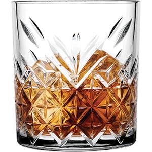 Pasabahce Bicchieri Timeless in Vetro 34,5 cl - Set di 4 Pezzi per Whisky e Acqua