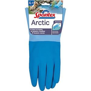 Spontex Arctic Heavy Duty - Guanti da lavoro a freddo e bagnati, impermeabili e resistenti, in lattice naturale, taglia XL, 1 paio