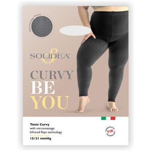 SOLIDEA Be You Tonic Curvy Leggings Micromassaggianti Coprenti Neri M-XL