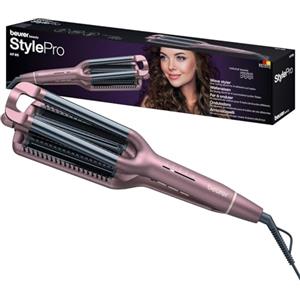 Beurer HT 65 Arricciacapelli 4 in 1, per Onde ai Capelli alla Moda in Quattro Diversi Look con un Unico Dispositivo, temperatura da 160-210°C, rivestimento cheratina ceramica, spegnimento automatico