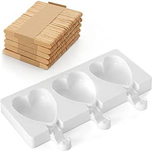silikomart | GEL03M Stampo in Silicone per Gelati MINI HEART-IC