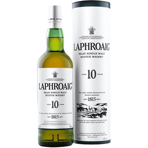 Laphroaig Islay Single Malt Scotch Whisky Aged 10 Years (con astuccio) 70 cl