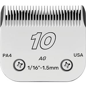 OwnLifeYF 3F 4F 5F 7F 10# 30# 40# 50# Lama professionale per tosatrice per animali domestici, lama A5 adatta alla maggior parte dei tagliaunghie Andis Oster Clippers Pet Clippers Lama in ceramica (n. 10)
