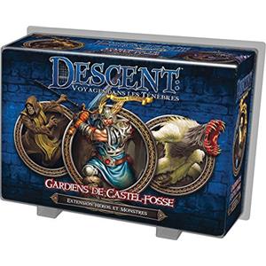 Asmodee Fantasy Flight Games | Descent Viaggio nell'oscurità - Estensione Eroi e Mostri Guardiani di Castel-Fosse - Seconda edizione