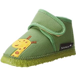 Nanga - Scarpe Primi Passi Unisex Bimbi 0-24, Verde (Grün), 20 EU
