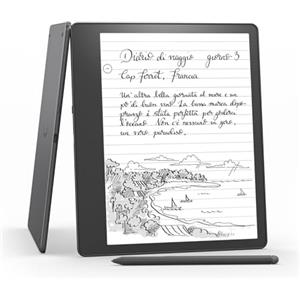 Amazon Kindle Scribe (2022) - 16 GB | Il primo Kindle e taccuino digitale, tutto in uno, con schermo Paperwhite da 10,2'' a 300 ppi | Con penna premium
