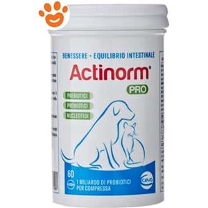 Ceva Dog & Cat Actinorm Pro - Confezione da 60 Compresse