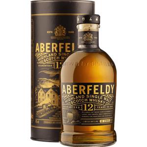 Aberfeldy 12 Anni Highlands Single Malt Scotch Whisky 70cl (Astucciato) - Liquori Whisky