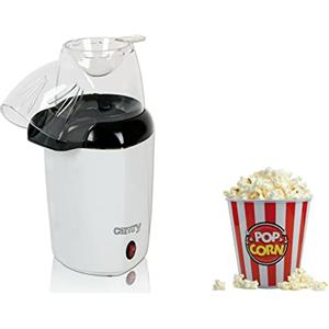 IDOR STORE Macchina pop-corn ad aria calda SENZA OLIO o burro per CASA potenza 1200W FESTE Popcorn in 3 Minuti, No Grassi, Circolazione di Aria Calda, Senza Olio Pop Corn Sana e Senza Calorie e Facile da Pulire