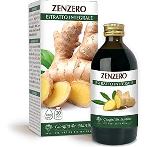Dr Giorgini Integratore Alimentare, Zenzero Estratto Integrale Liquido Analcoolico - 200 ml