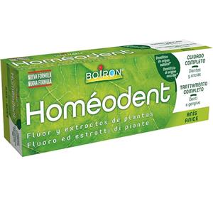 Boiron Homeodent Dentifricio Anice 75 ml - Trattamento Completo per Denti e Gengive con Fluoro ed Estratti Naturali