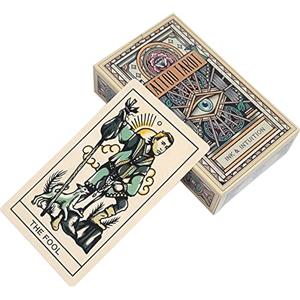 Kiuiom Tarocchi Carte, Mazzo di Tarocchi, Classici Tarocchi,Principianti Tarocchi,Divinazione Tarocchi Tradizionali Tavolo