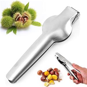 Taozoey Pinza per Castagne, Taglia Castagne Acciaio, Schiaccianoci Acciaio Inox, Coltello Taglia Castagne, Pinza Castagne, Taglia Castagne Manuale, Castagne Utensili Cucina