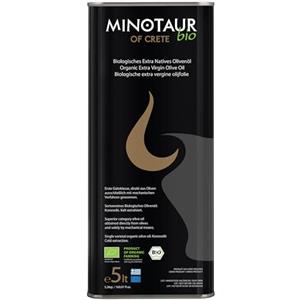 Minotaur of Crete | BIO Olio di oliva extra vergine di Creta | Estratto a freddo | Latta da 5 litri (5L), Raccolto 2025-26