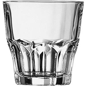 Arcoroc Bicchieri Granity in Vetro Temperato - Set da 6 Pezzi da 20 cl con Design Ottagonale