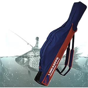 ARMERIAONLINE SINCE 1999 Fodero porta 2 3 canne da pesca con mulinello lineaeffe cm 140 X16X31 per surfcasting carpfishing Sacca portacanne x canna