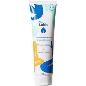 MY LUBIE - Lubrificante Intimo Naturale con Calendula e Vitamina E - Vegano - Idratante - Confezione Ecologica - Donna/Uomo - Progettato e Realizzato in Francia - 150ml