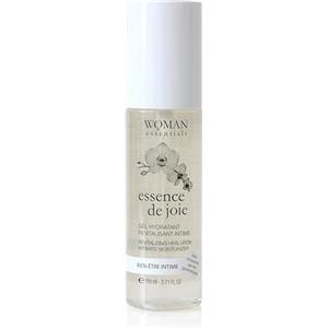 WOMAN ESSENTIALS Essence de Joie - Gel Intimo Rivitalizzante 100% Naturale con Acido Ialuronico e Probiotici. Formula testata ginecologicamente, ideale in caso di secchezza e menopausa. 110 ml