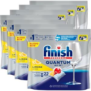 Finish Quantum Ultimate XXL Pack Pastiglie Lavastoviglie, 48 Pezzi, Detergente per Lavastoviglie, Compressa, Senza Profumo