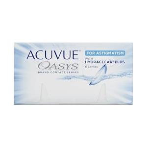 Acuvue OASYS for ASTIGMATISM con tecnologia HYDRACLEAR PLUS - Lenti a contatto quindicinali -protezione UV,-4.75 diottrie, Cilindro -2.75, Asse 170, BC 8.6, DIA 14.50, 6 lenti