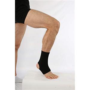 Antar AT53017 Nylon Caviglia Brace 30 g, Piccolo, Nero