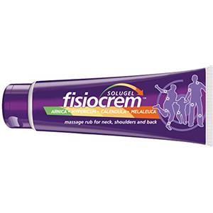 SOLUGEL FISIOCREM Fisiocrem Solugel - crema da massaggio per collo, spalle e schiena con Arnica - 250 ml