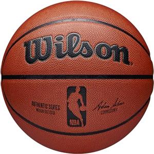 Wilson Pallone da Basket NBA AUTHENTIC SERIES OUTDOOR SZ6, Utilizzo Outdoor, Gomma Tackskin, Misura 6, Marrone