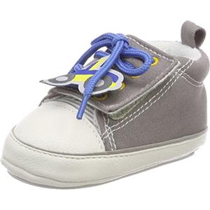 SterntalerBaby-Schuh - Scarpe Primi Passi Bimbo 0-24, Grigio (Grau (Steingrau)), 17/18 EU