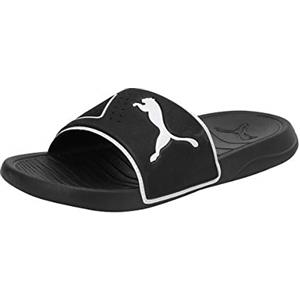 PUMA Popcat 20 TS, Scarpe da Spiaggia e Piscina Unisex - Adulto, Nero (Puma Black-Puma White), 39 EU