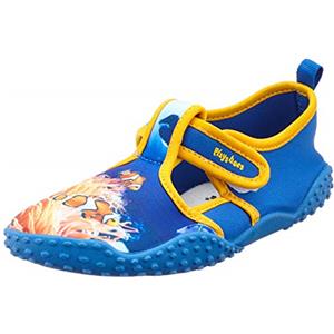 Playshoes Calzature da Bagno con Protezione UV Sott'Acqua, Scarpe da Scogli Unisex - Bambini e ragazzi, Blu (Blue 7), 26/27 EU