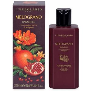 L'Erbolario Bagnogel al Melograno 250 ml - Detersione Delicata e Profumo Rinfrescante