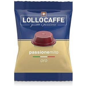 Lollo Caffè Capsule Compatibili A Modo Mio Miscela Oro - Gusto Fine e Vellutato, Disponibili in Diverse Quantità