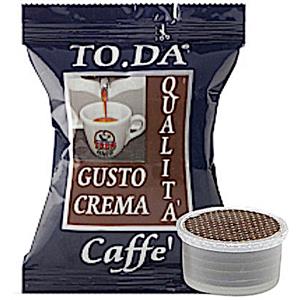 To.da. Caffè Capsule Gattopardo Compatibili con Lavazza Espresso Point, miscela Gusto Crema