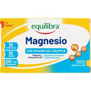 Equilibra Magnesio Con Vitamine Gruppo B 30 Compresse
