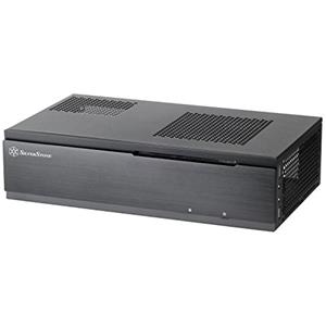 SilverStone SST-ML06B - Cabinet Milo per Slim HTPC formato Mini-ITX , Silent, nero