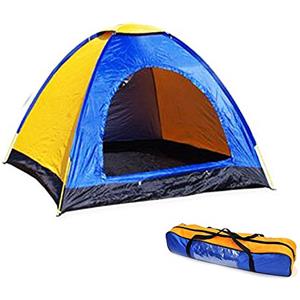 AREA Tenda a igloo canadese per quattro posti letto, per campeggio al mare, viaggi, spiaggia, campeggio, 205 x 205 x 140 cm