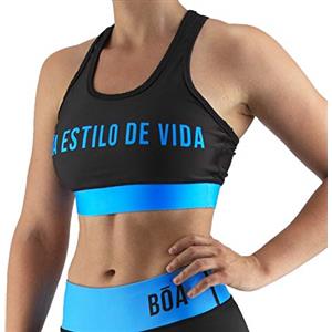 Bõa Estilo de Vida - Reggiseno Sportivo da Donna, Donna, 3665517000867, Blu, L