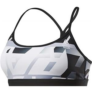 Reebok CF Skinny Strap Bra - AMRAP - Reggiseno Sportivo da Donna, Donna, Reggiseno Sportivo, FK4381, Grigio (Sterling Grey), XXS