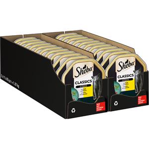 Sheba Classic Cibo Umido per Gatti - Vaschette 22 x 85 g con Vitello e Pollo