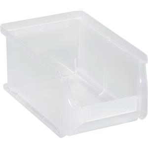 Allit Cassettina Trasparente 160x100x75 mm - Confezione da 24 Pezzi, Resistente a Temperature da -10 a 60°C
