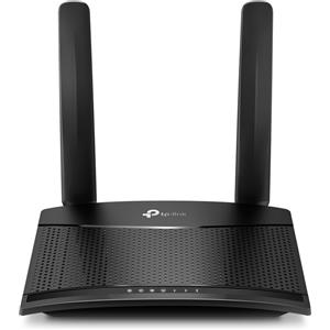 TP-Link TL-MR100 router wireless Fast Ethernet Banda singola 2.4 GHz 4G Nero