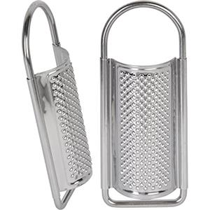 wenco Grattugia per noce moscata in acciaio inox 15 cm, argento, perfetta per grattugiare finemente noce moscata, cannella e spezie, durevole, lavabile in lavastoviglie, salvaspazio, ideale per