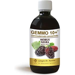 Dr. Giorgini Gemmoderivato di Gelso Nero 500 ml - Liquido Analcoolico Naturale e Super Concentrato