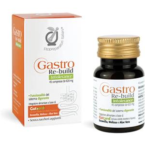 FPI Gastro Re-build - Integratore Alimentare per il Benessere del Sistema Digerente - 45 Compresse