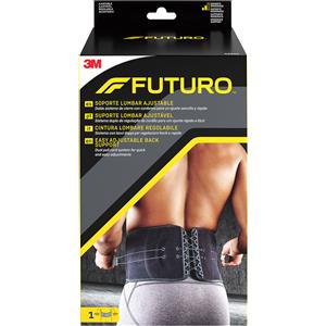 Futuro Cintura Lombare Regolabile 73.7 - 129.5 cm - Supporto e Compressione per Alleviare il Dolore Lombare