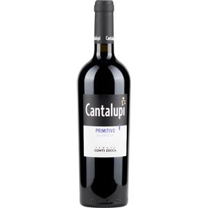 Conti Zecca Primitivo Cantalupi 2021-2022 - Vino Rosso Pugliese, 75 cl, 14% Vol.